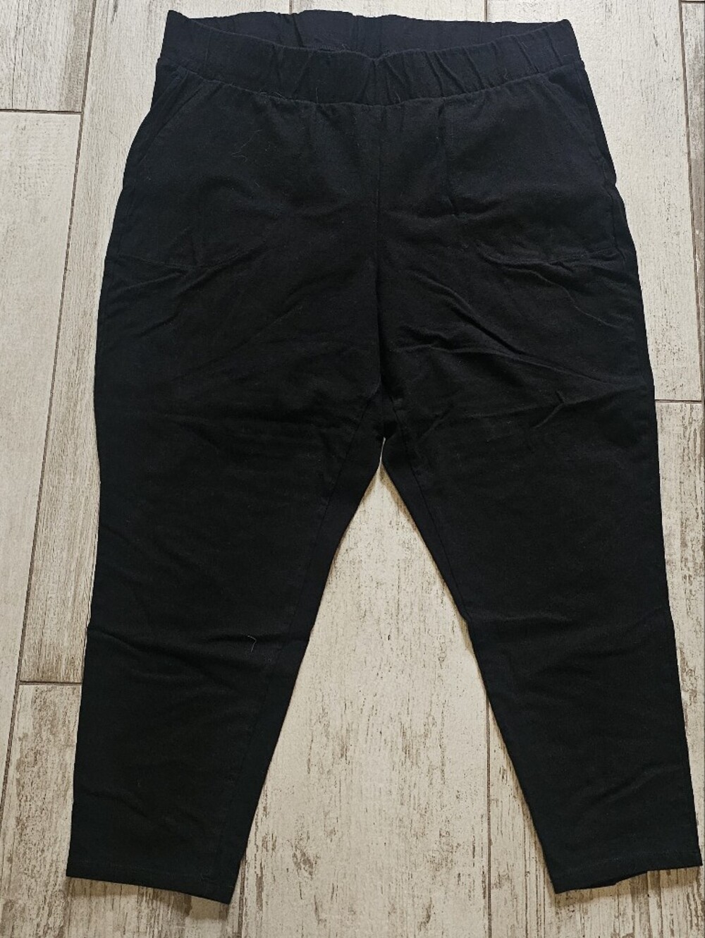 Torrid Ankle/crop Black Stretch Leggings Joggers 3X
